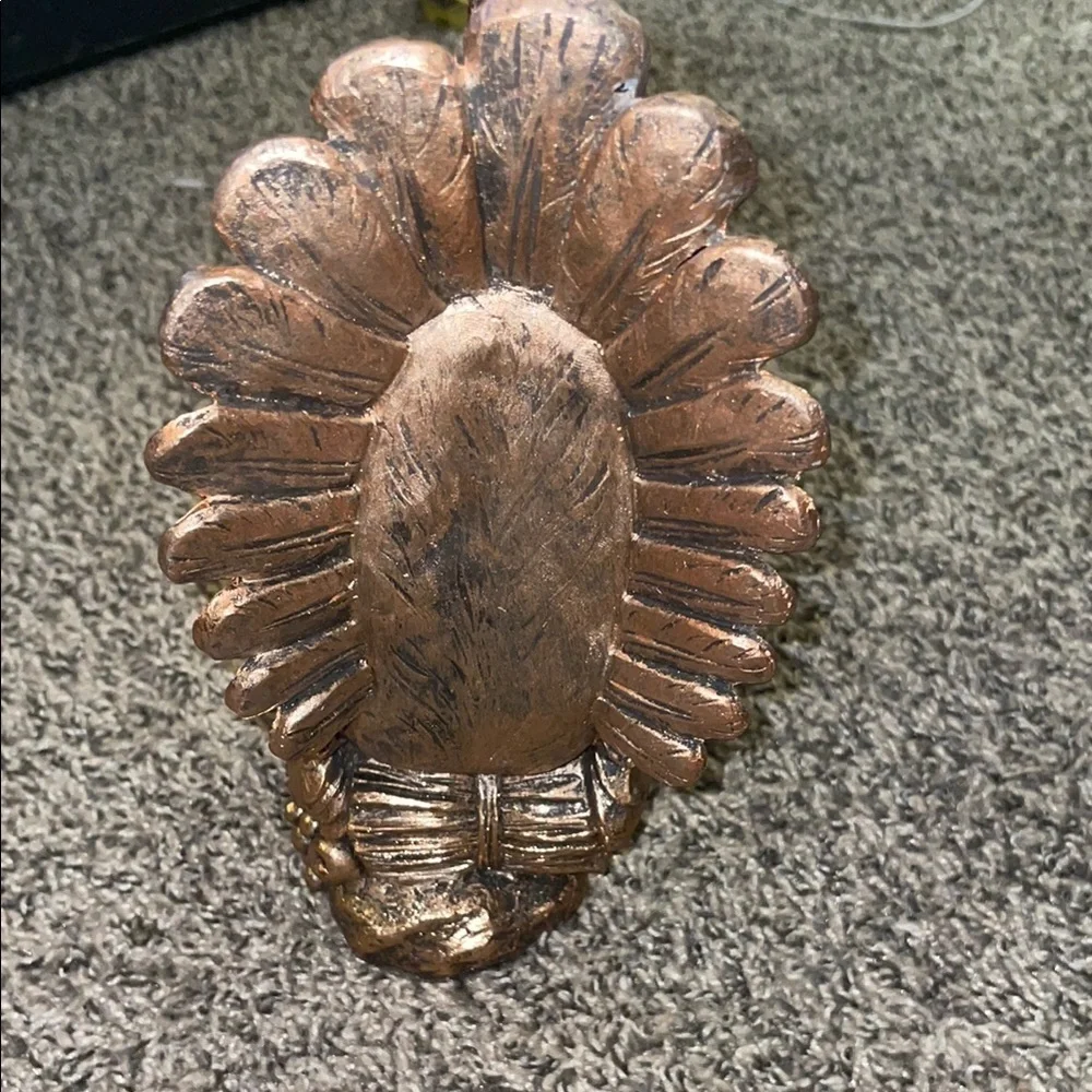 Robert Stanley Bronze Shimmering Metallic Turkey Figurine